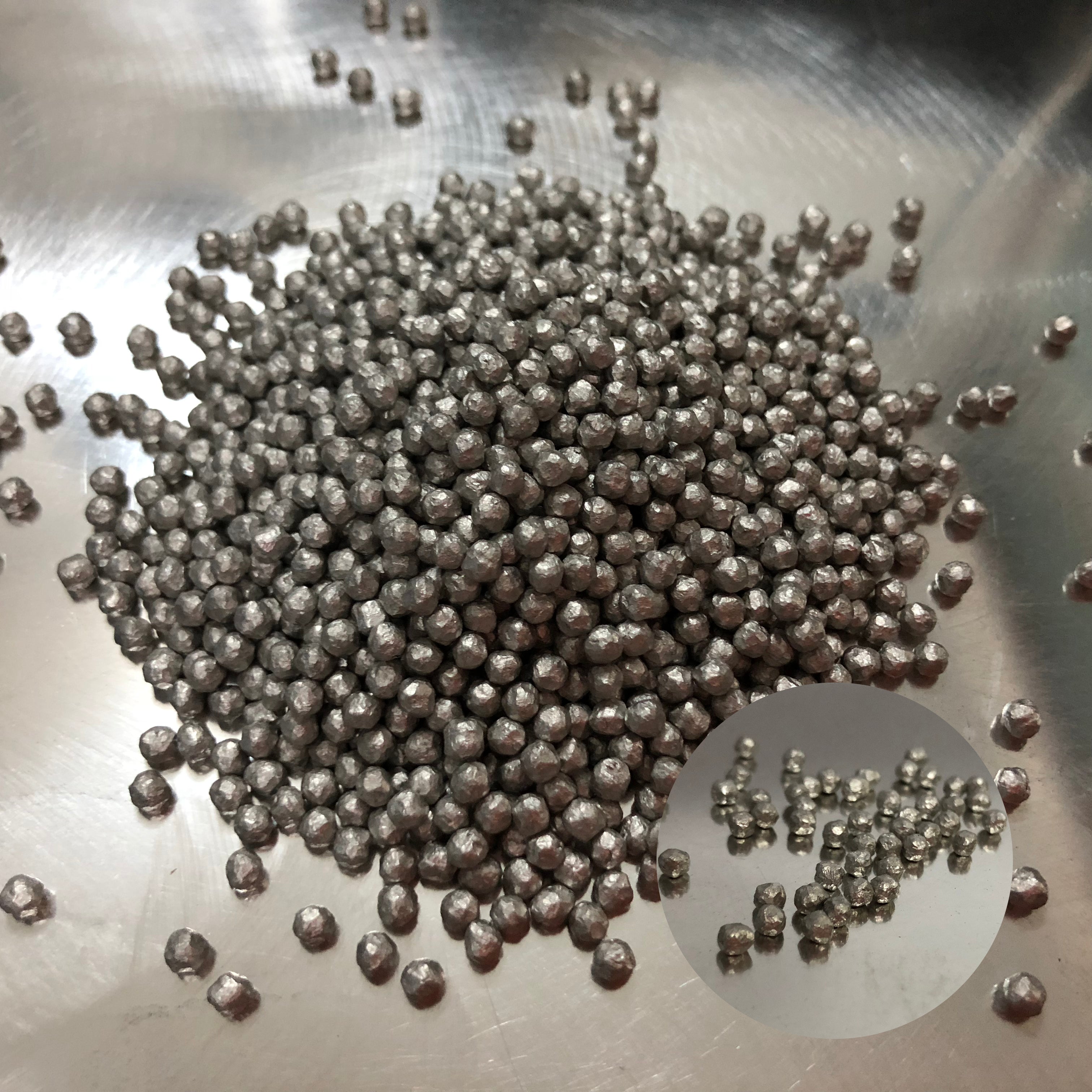 Magnesium Ball 150g Particle 3mm Magnesium Granules 0.12" >99.95% Pure Small Beads Water Treatment
